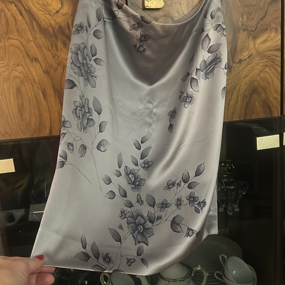 Nwo Emanuel Ungaro Vintage GORGEOUS All Silk Skirt Sz 12-46 - Picture 1 of 14